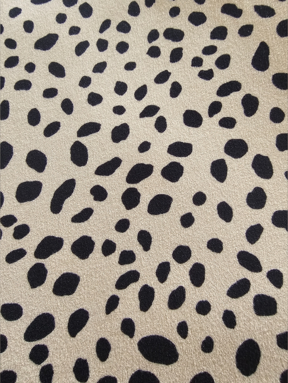 Cheetah Print Long Midi Dress - Made in USA - Small Soft Reb. In J 220 - Picture 5 of 7